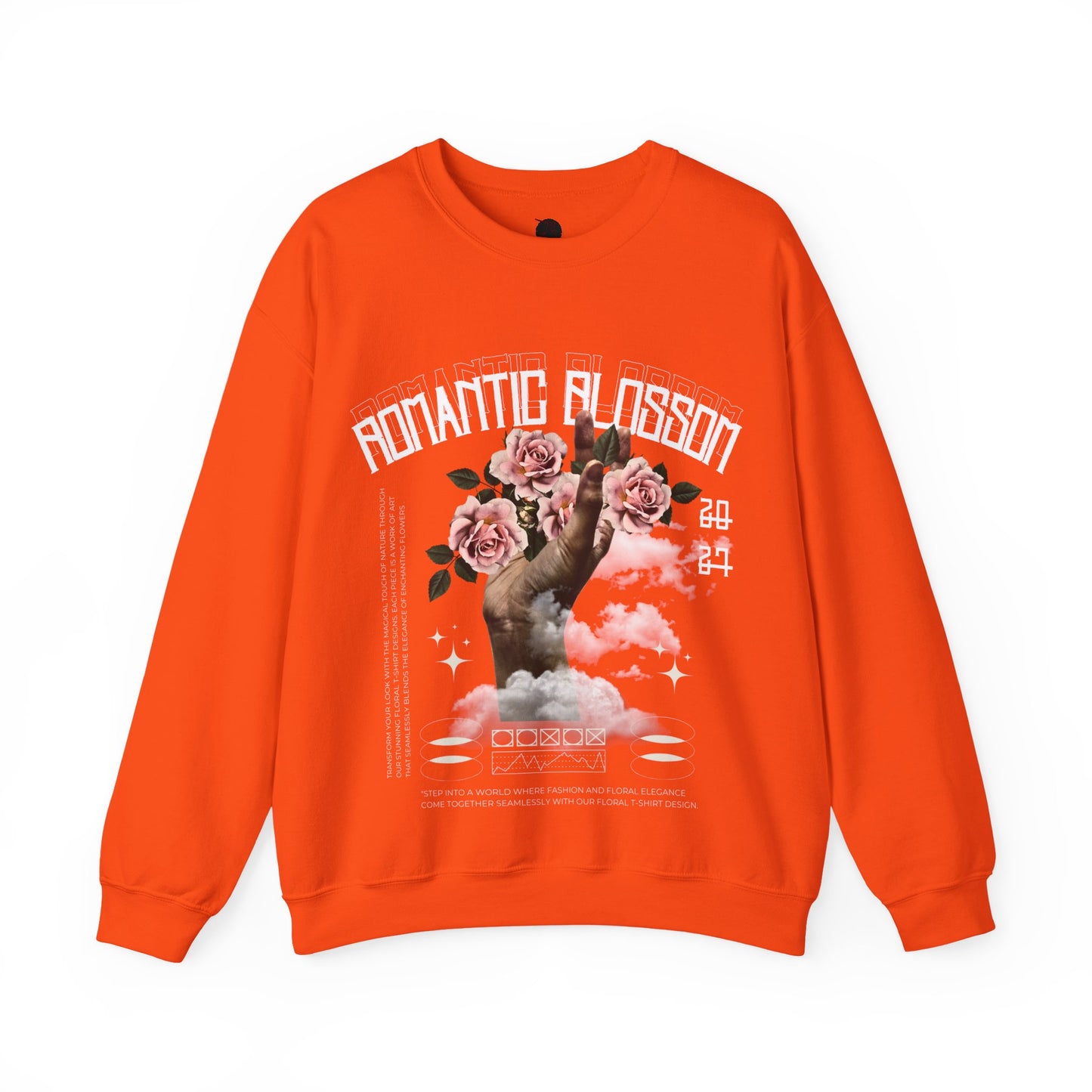 Floral craft Sweatshirt - Cozy Unisex Design for Nature Lovers, gifts for loved ones