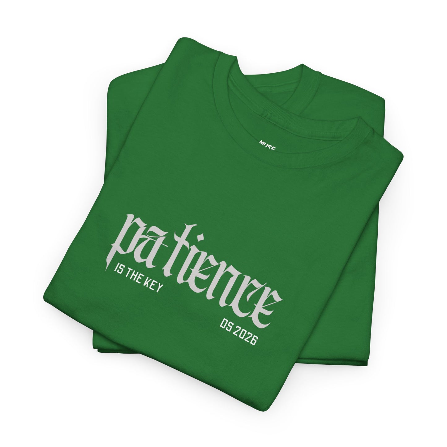 Patience is the key Casual Wear for Mindfulness & Motivation, gift for friends, yoga, reminder to motivate