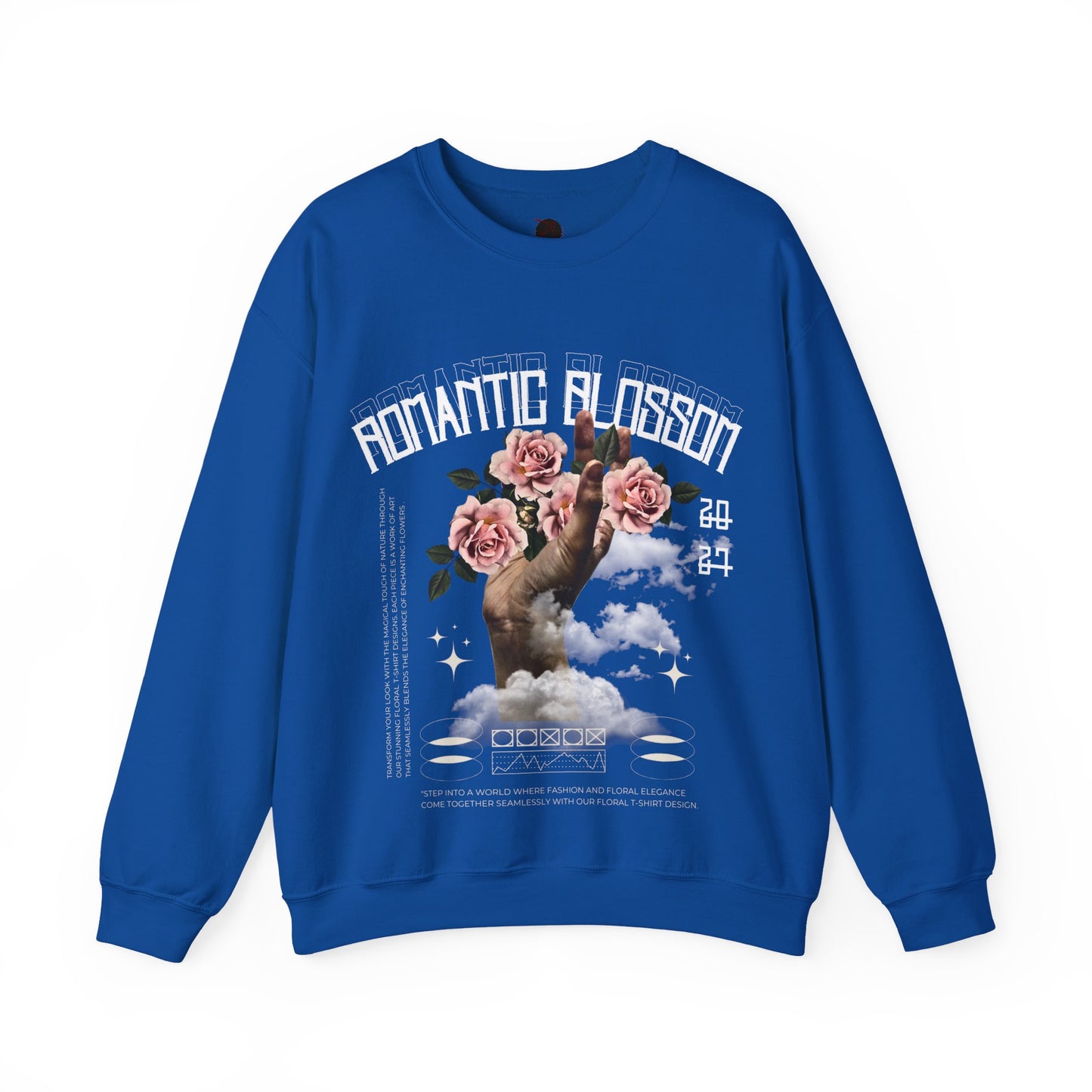 Floral craft Sweatshirt - Cozy Unisex Design for Nature Lovers, gifts for loved ones