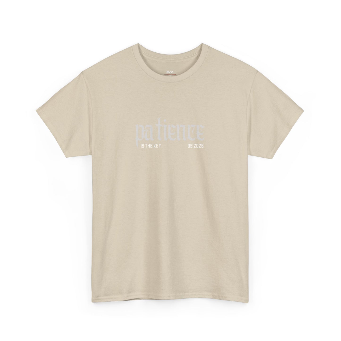 Patience is the key Casual Wear for Mindfulness & Motivation, gift for friends, yoga, reminder to motivate