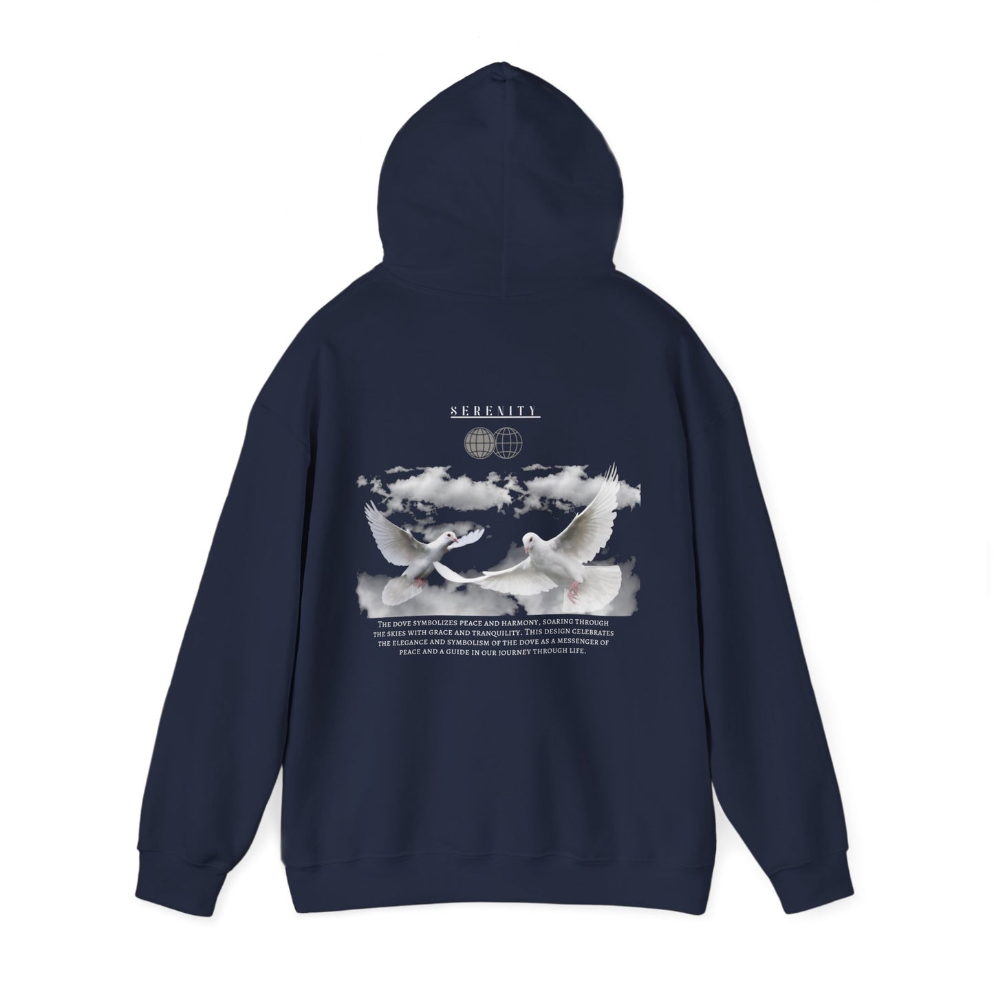With Dove Love Unisex Heavy Blend Hoodie - Casual Comfort for Everyday Style