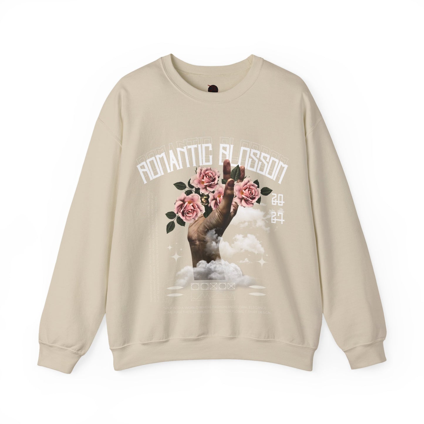Floral craft Sweatshirt - Cozy Unisex Design for Nature Lovers, gifts for loved ones