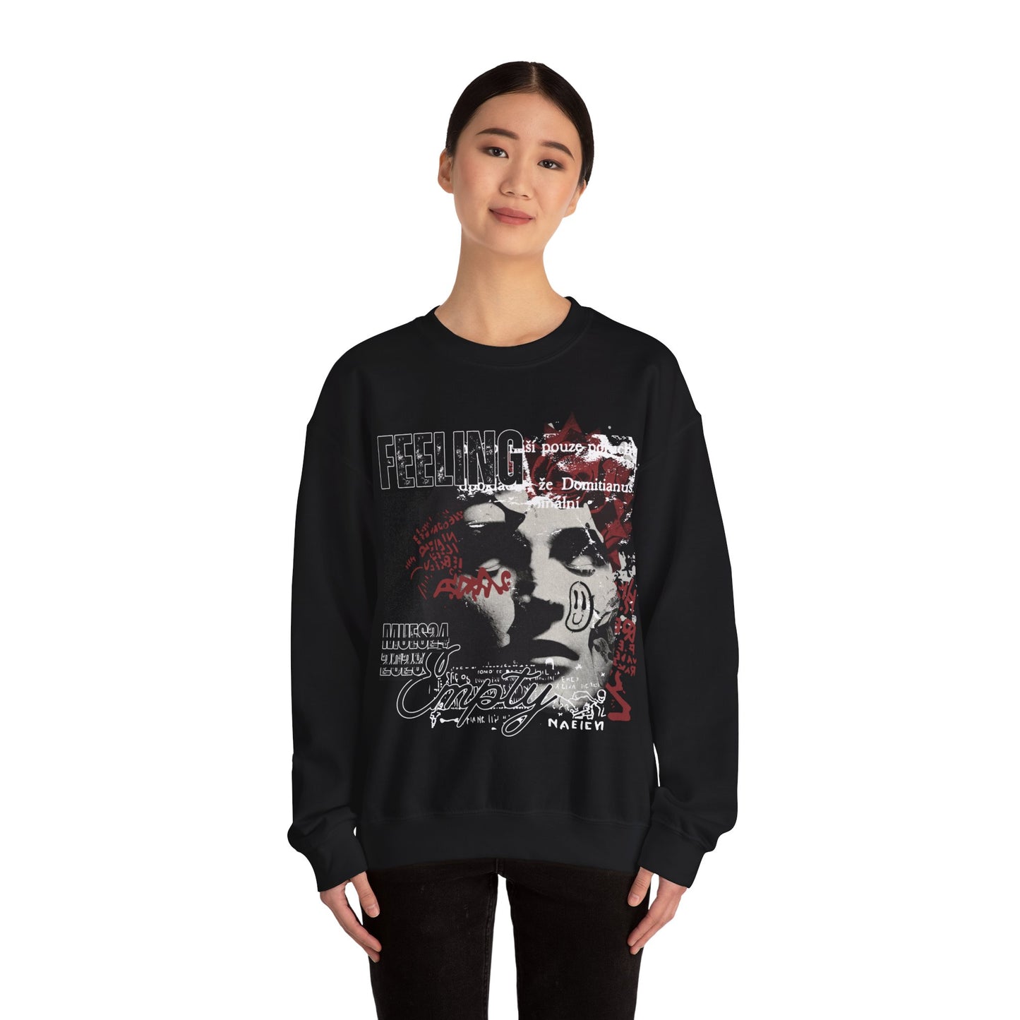 Feeling Empty Unisex Crewneck Sweatshirt