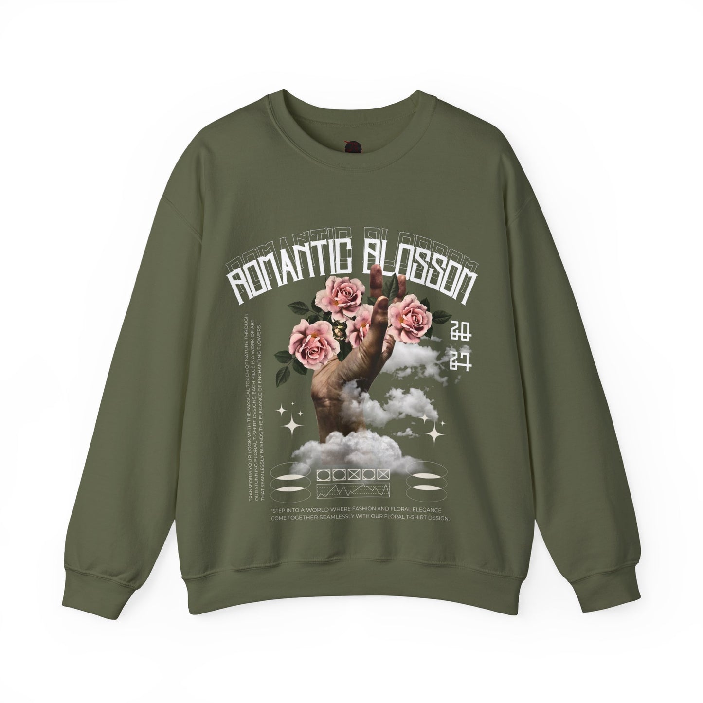 Floral craft Sweatshirt - Cozy Unisex Design for Nature Lovers, gifts for loved ones