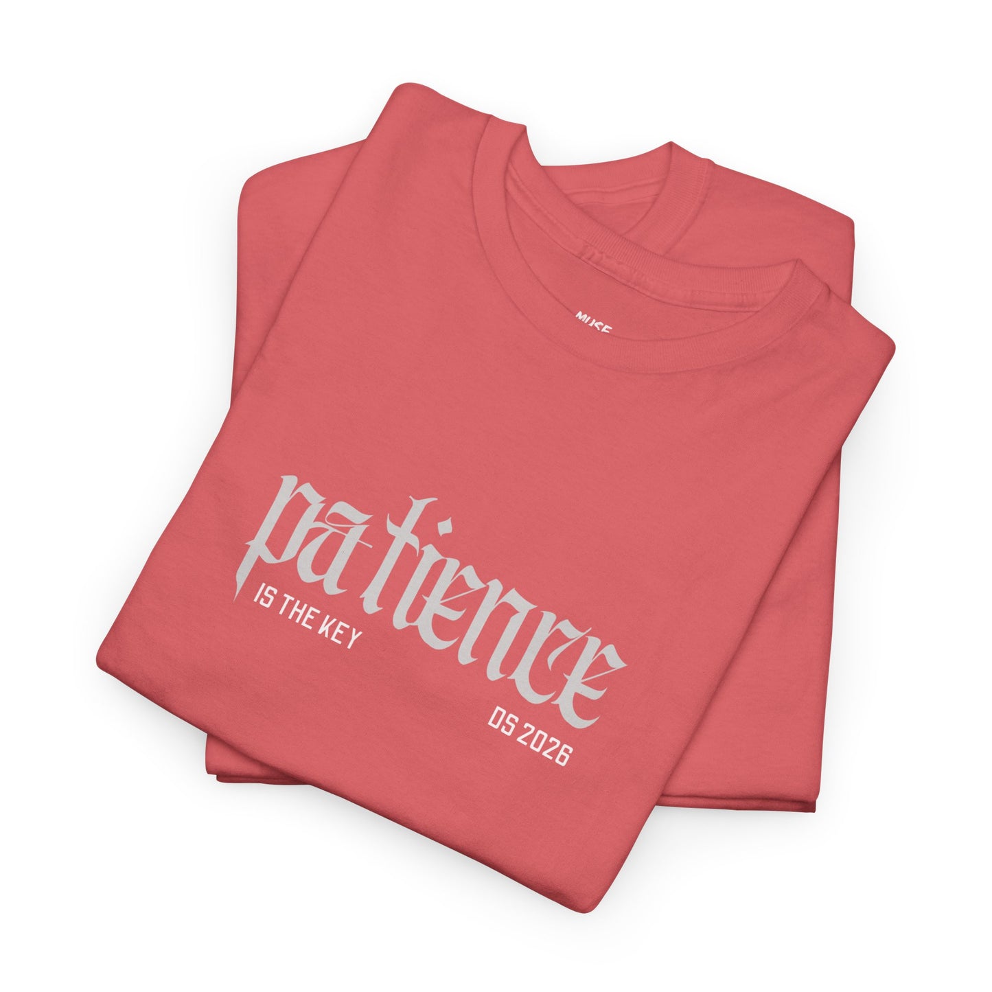 Patience is the key Casual Wear for Mindfulness & Motivation, gift for friends, yoga, reminder to motivate