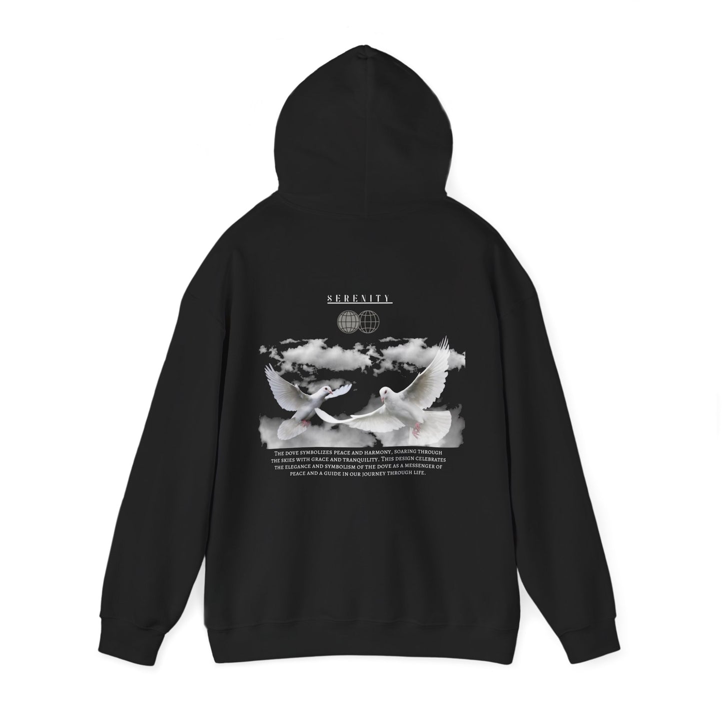 With Dove Love Unisex Heavy Blend Hoodie - Casual Comfort for Everyday Style