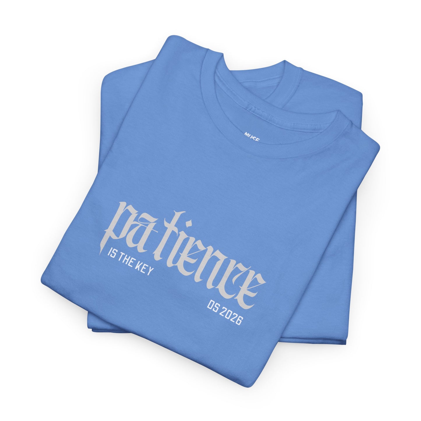 Patience is the key Casual Wear for Mindfulness & Motivation, gift for friends, yoga, reminder to motivate